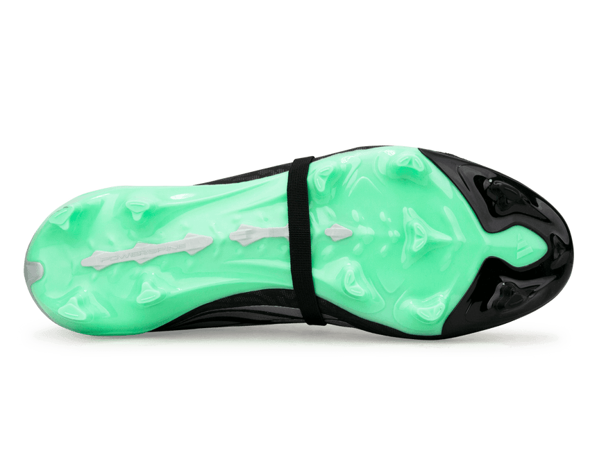 adidas Men's Predator League Fold-Over Tongue FG Black/Mint Bottom