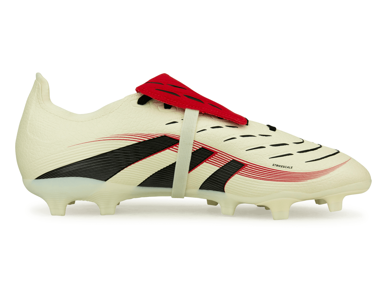 adidas Men's Predator League Foldover Tongue FG/MG Off White/Core Black Side