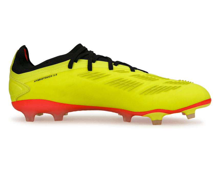 adidas Men's Predator Pro FG Yellow/Black/Red Side