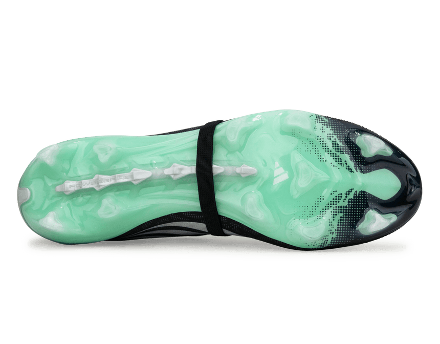 adidas Men's Predator Pro Fold-Over Tongue FG Black/Mint Bottom