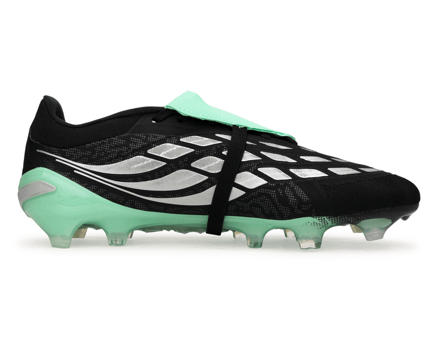adidas Men's Predator Pro Fold-Over Tongue FG Black/Mint Side