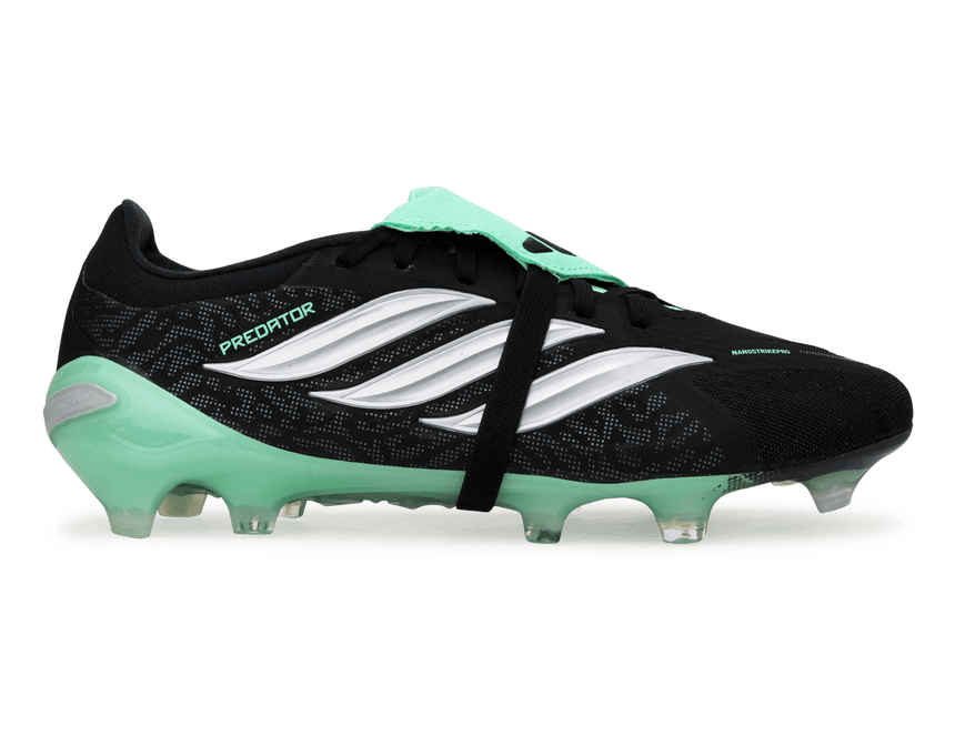 adidas Men's Predator Pro Fold-Over Tongue FG Black/Mint