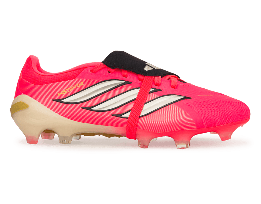 adidas Men's Predator Pro Fold-Over Tongue FG Pink/Black