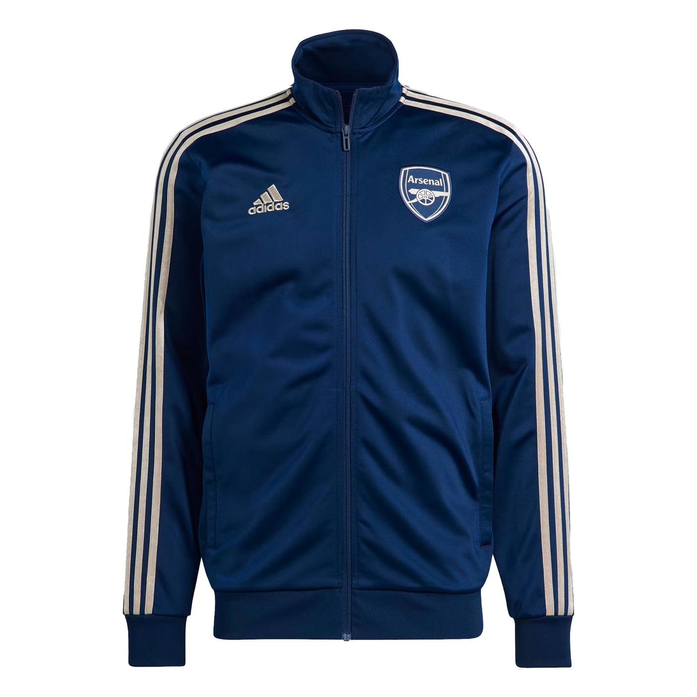 adidas Men's Arsenal 2023/24 DNA Track Jacket Navy Front
