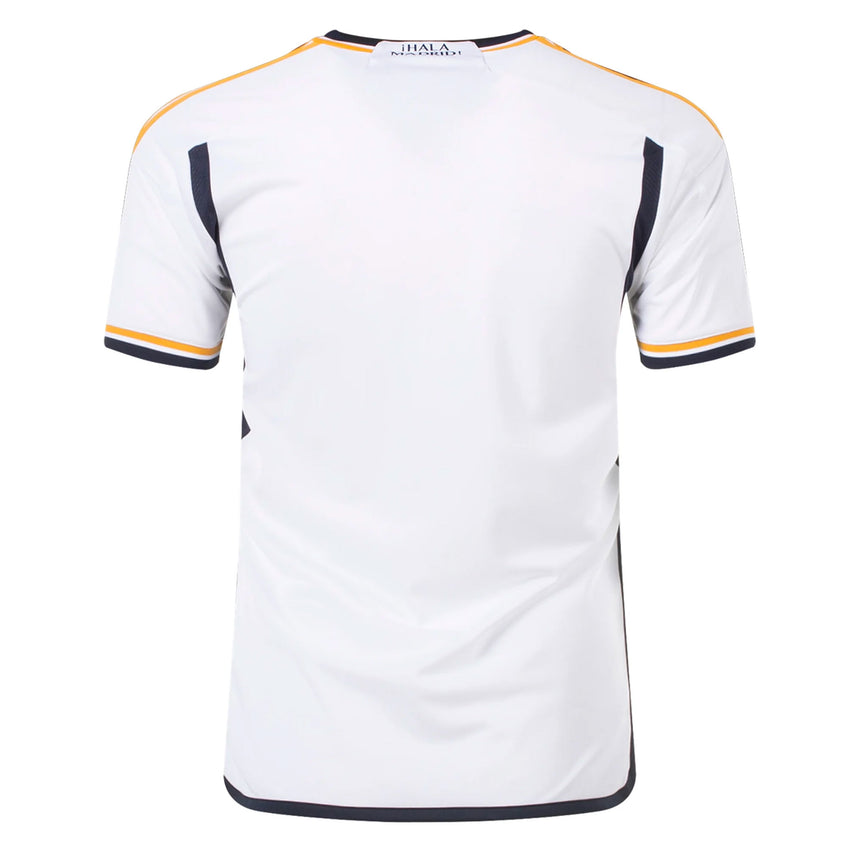 adidas Men's Real Madrid 2023/24 Home Jersey White/Black Back