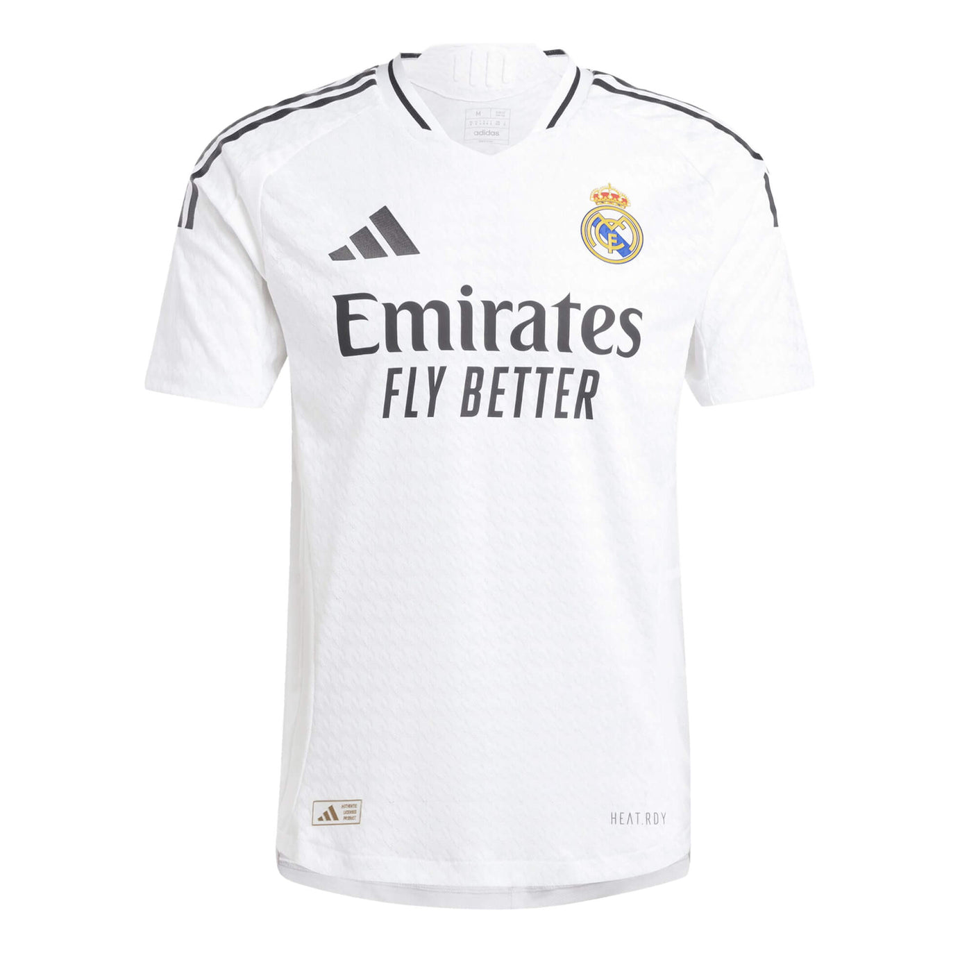 adidas Men's Real Madrid 2024/25 Authentic Home Jersey White/Black