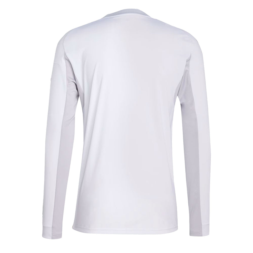 adidas Men's Real Madrid 2025/26 Long Sleeve Home Jersey White Back