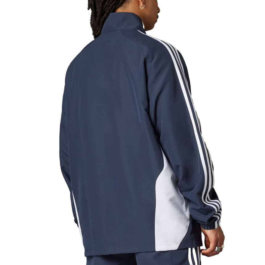 adidas Men's Real Madrid Urban Purist Full-Zip Jacket Navy/White Back