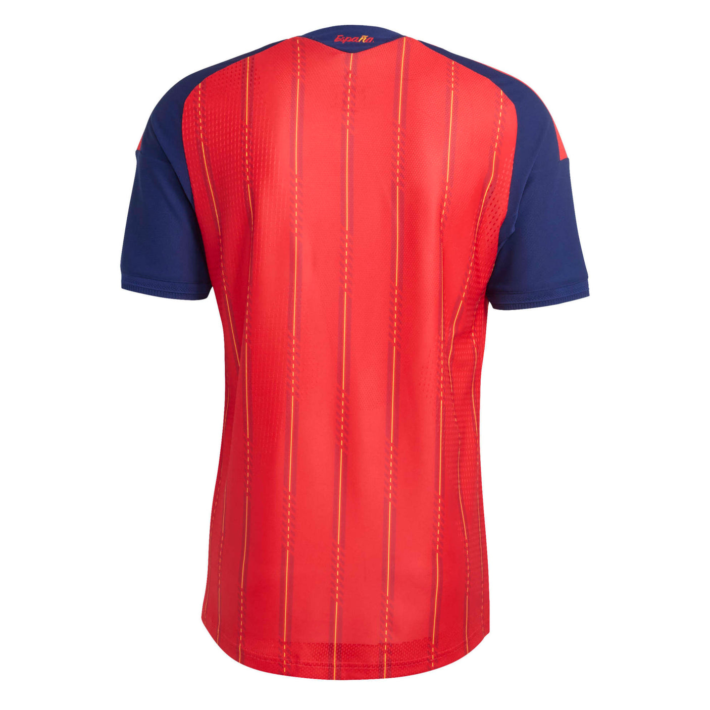 adidas Men's Spain World Cup 2026 Authentic Home Jersey Red Back