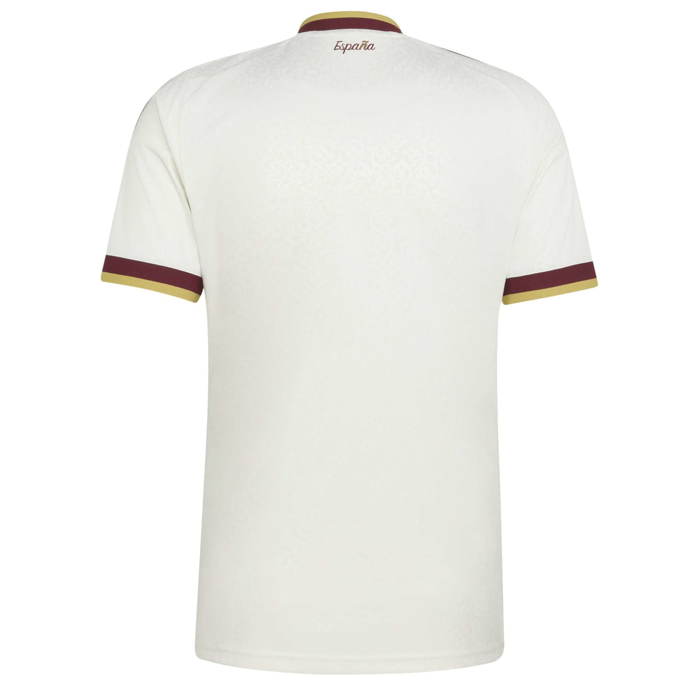 adidas Men's Spain World Cup 2026 Away Jersey White Back