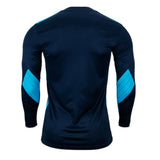 adidas Men's Squadra 21 Goalkeeper Long Sleeve Jersey Navy Blue/ Bold Back