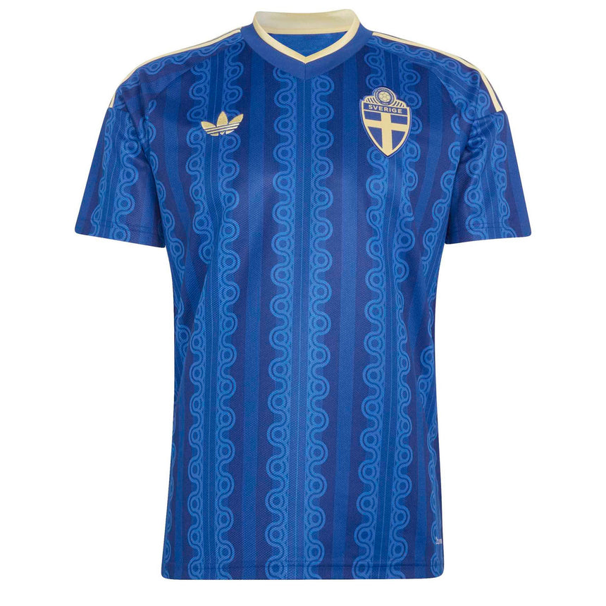 adidas Men's Sweden World Cup 2026 Away Jersey Blue Front