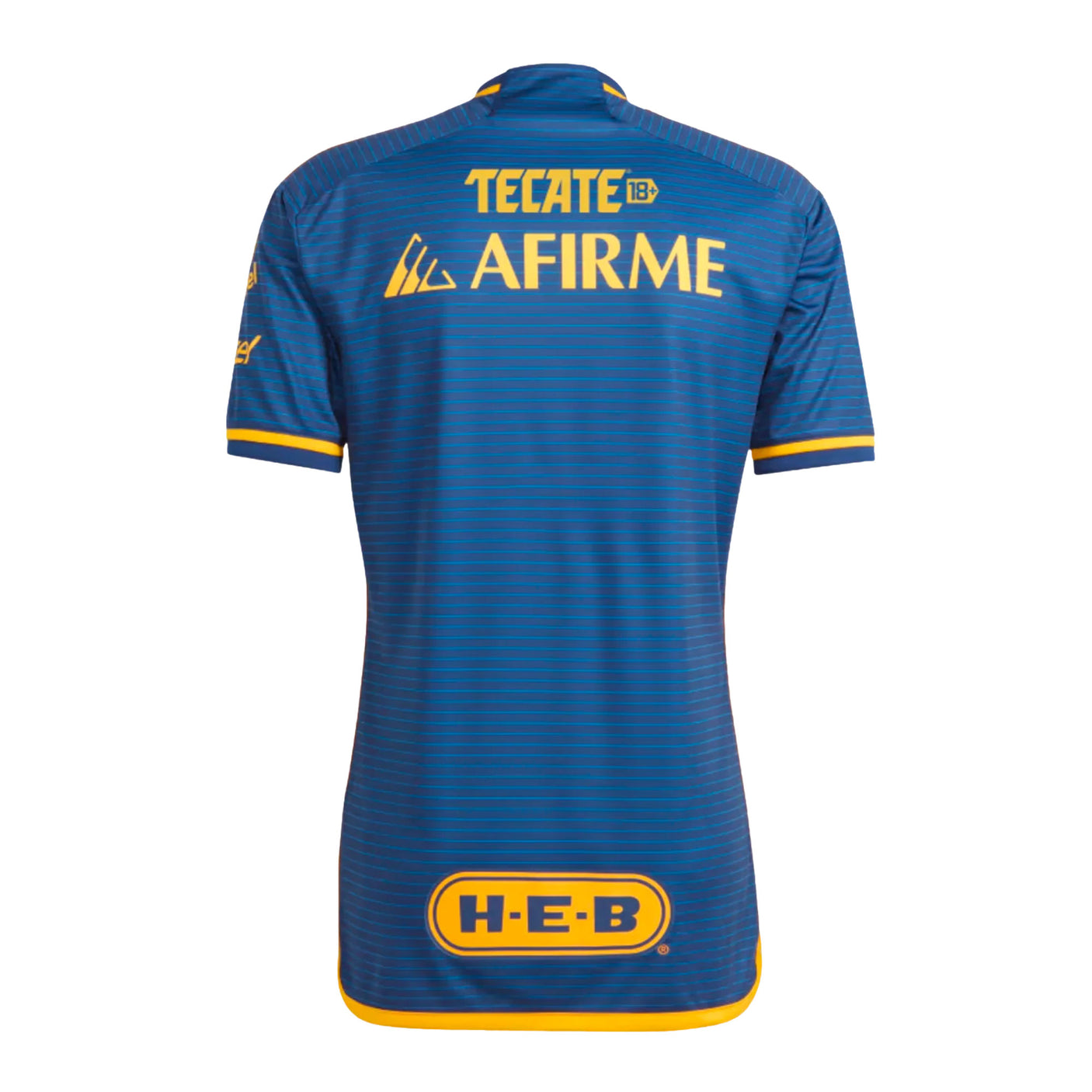 adidas Men's Tigres UANL 2023/24 Away Jersey Navy/Yellow Back