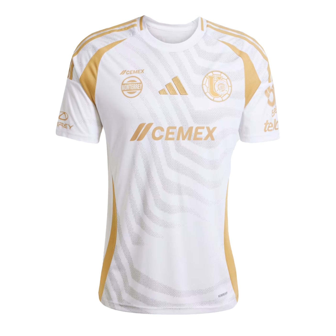adidas Men's Tigres UANL 2024/25 Third Jersey White/Grey Front