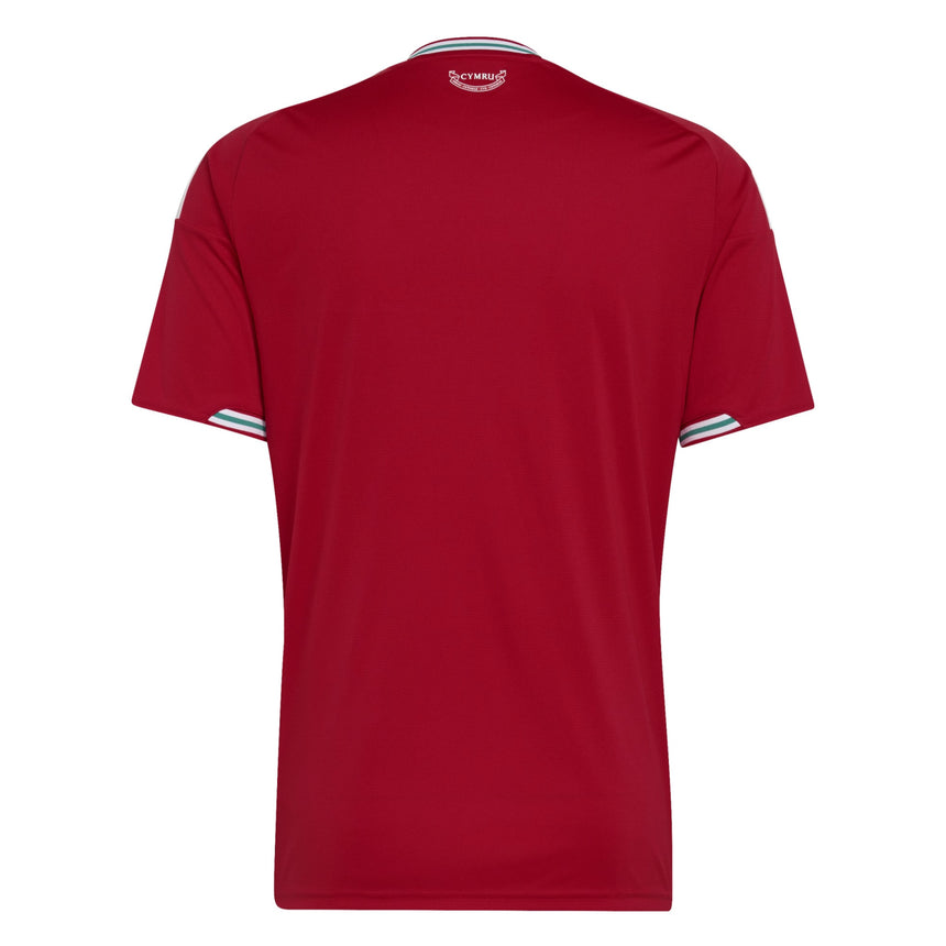 adidas Men's Wales 2026/27 Home Jersey Red Back
