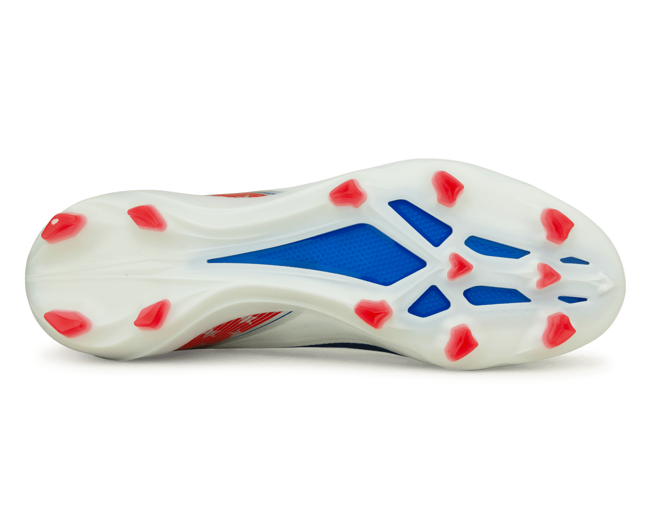 adidas Men's X Crazyfast USA.1 FG White/Red Sole