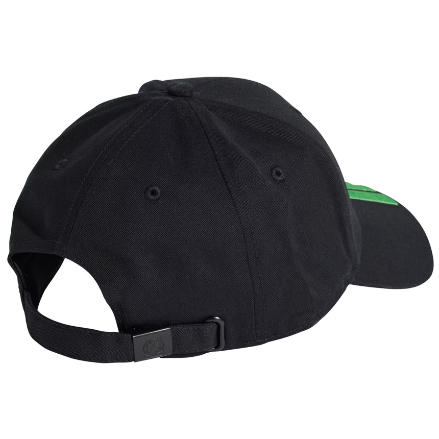 adidas Mexico 3-Stripe Baseball Cap 2026 Black/Green Back