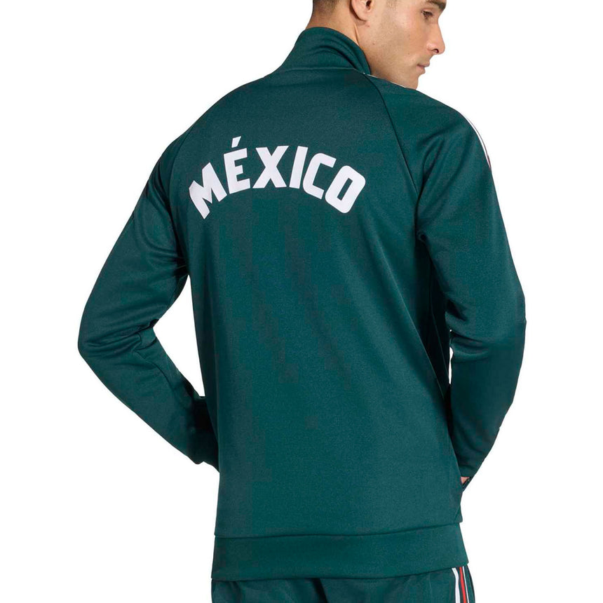 adidas Mexico Men's Originals 2026 Track Top Green Back
