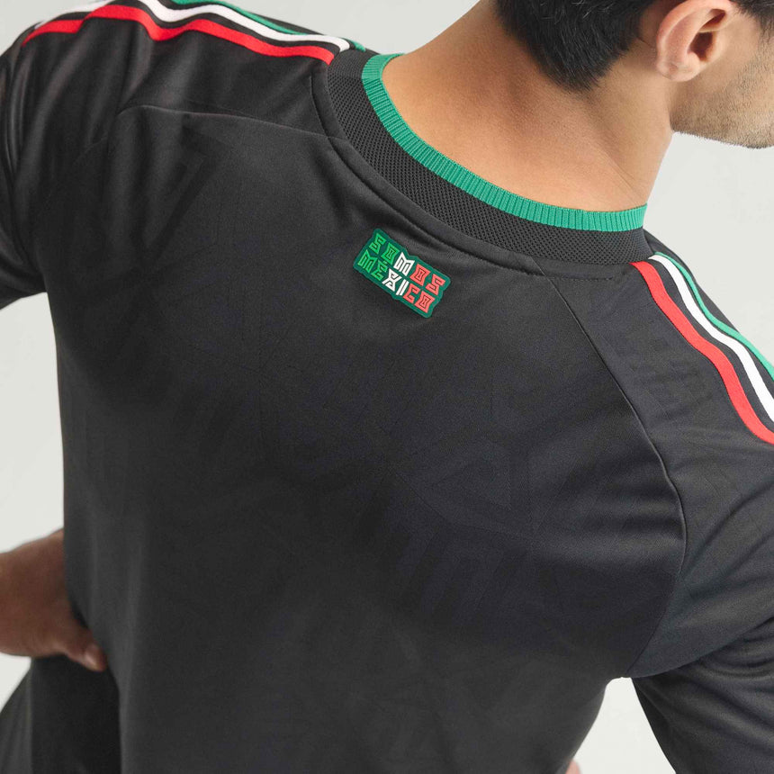 adidas Mexico Men's Third Climacool+ 2026 Jersey Black Neck