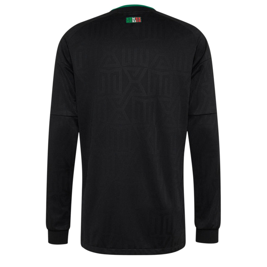 adidas Mexico Men's Third Climacool+ Long Sleeve 2026 Jersey Black Back