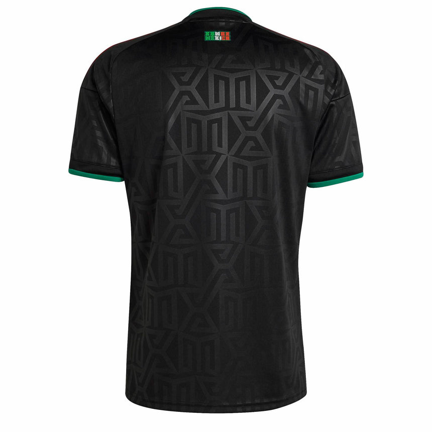 adidas Mexico Men's Third Stadium 2026 Jersey Black Back