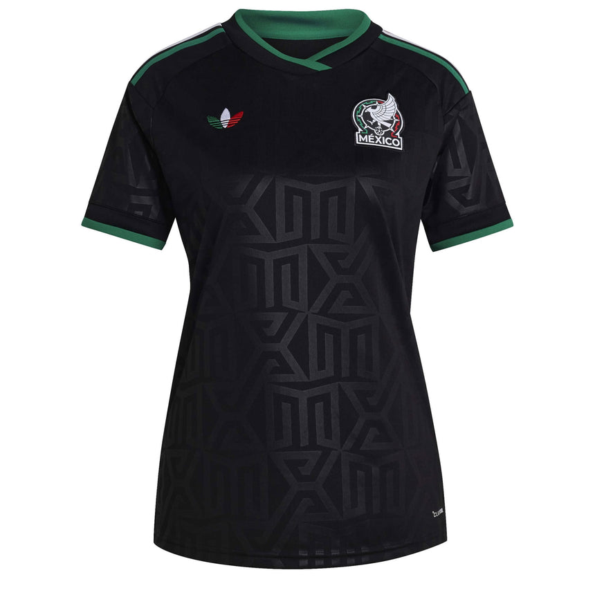 adidas Mexico Women's Third Stadium 2026 Jersey Black Front