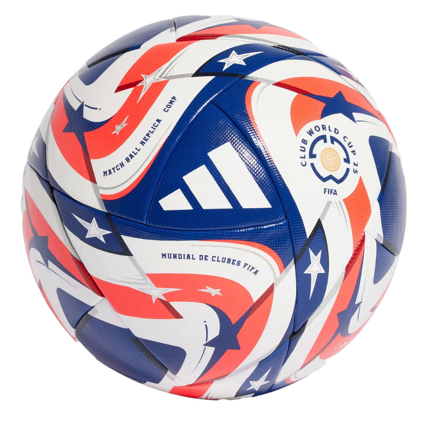 adidas Mundial De Clubes 2025/26 Competition Ball Red/White/Blue Front