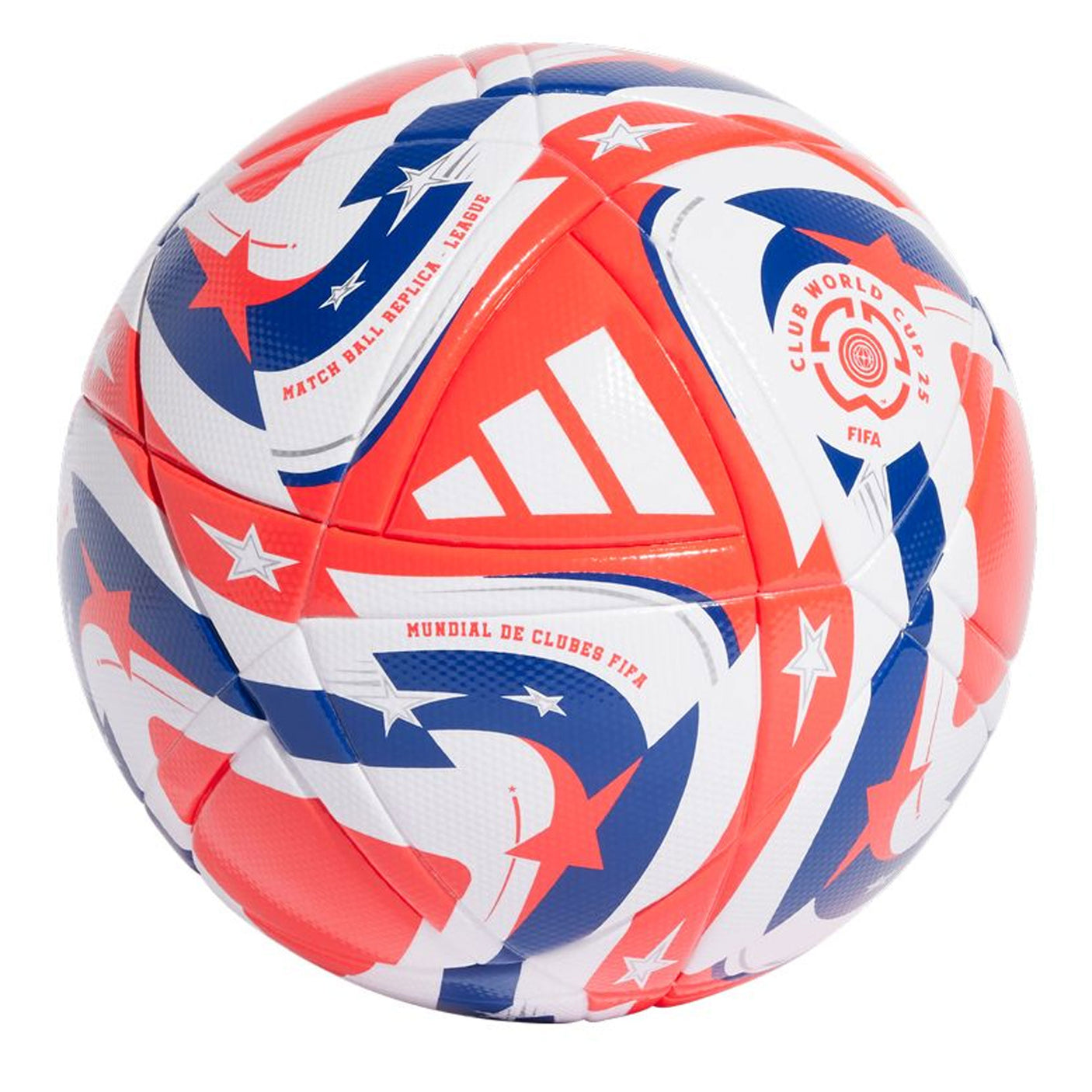 adidas Mundial De Clubes League Ball 2025 White/Blue/Red Back