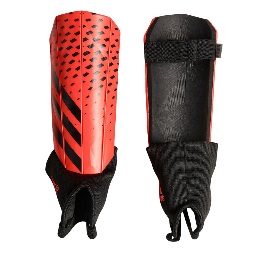 adidas Predator SG Shin Guards Orange/Black Front
