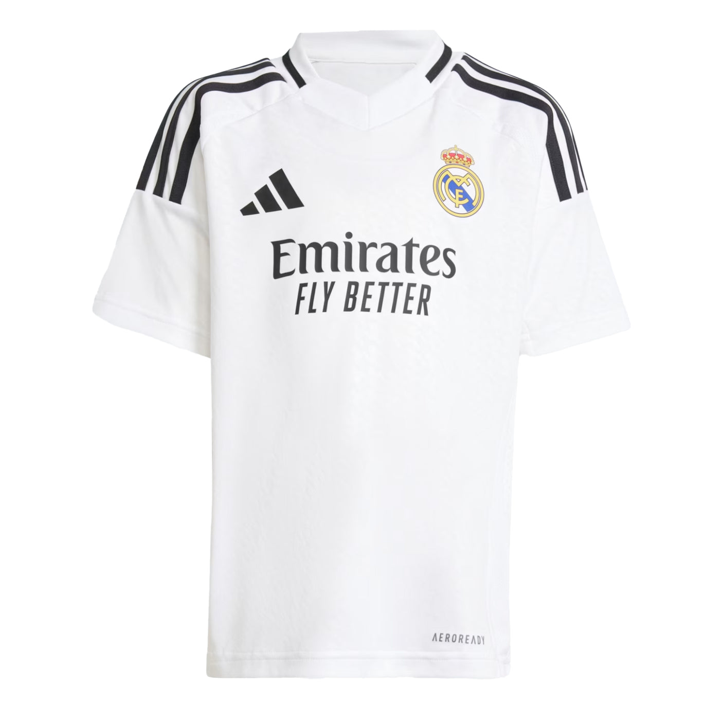 adidas Real Madrid 2024/25 Home Minikit White/Black Crest