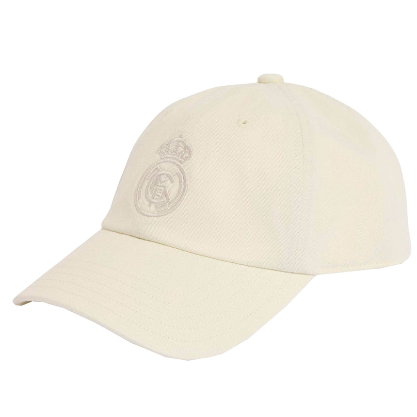 adidas Real Madrid Dad Cap Ivory Front