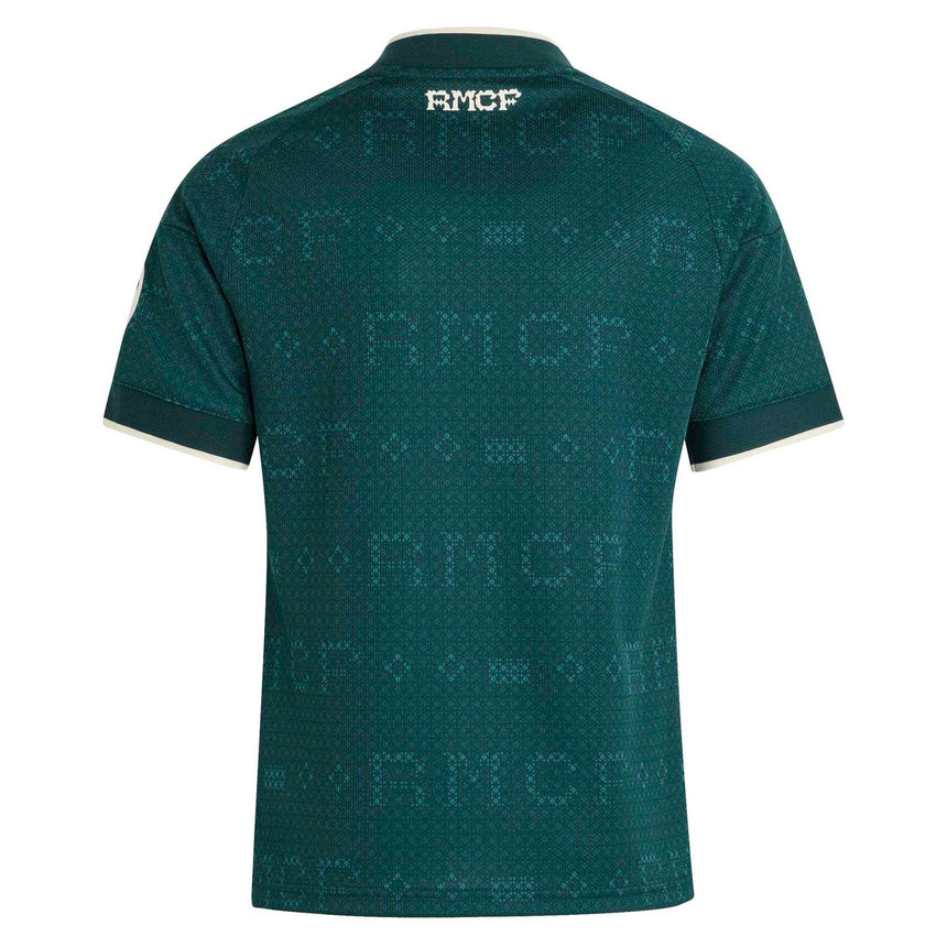 adidas Real Madrid Kid's Away Stadium 2026/27 Jersey Green Back