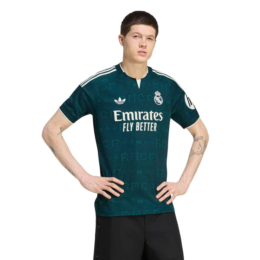 adidas Real Madrid Men's Away Stadium 2026/27 Jersey Green Model