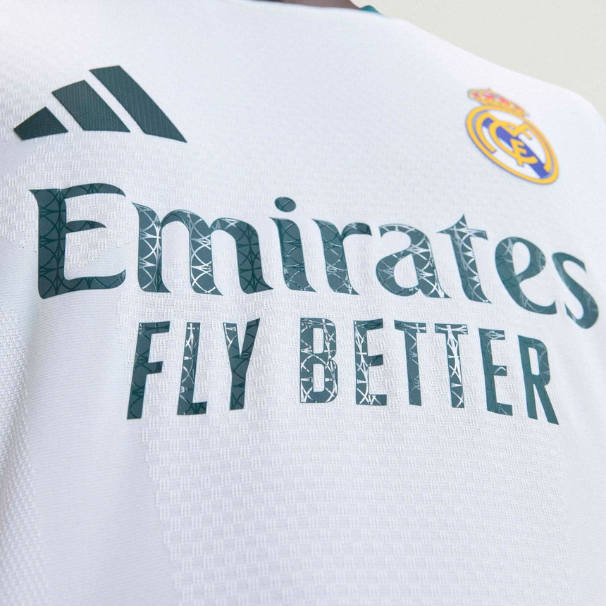 adidas Real Madrid Men's Home Climacool+ Long Sleeve 2026/27 Jersey White Crest
