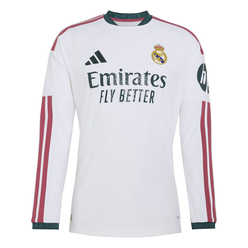 adidas Real Madrid Men's Home Climacool+ Long Sleeve 2026/27 Jersey White Front