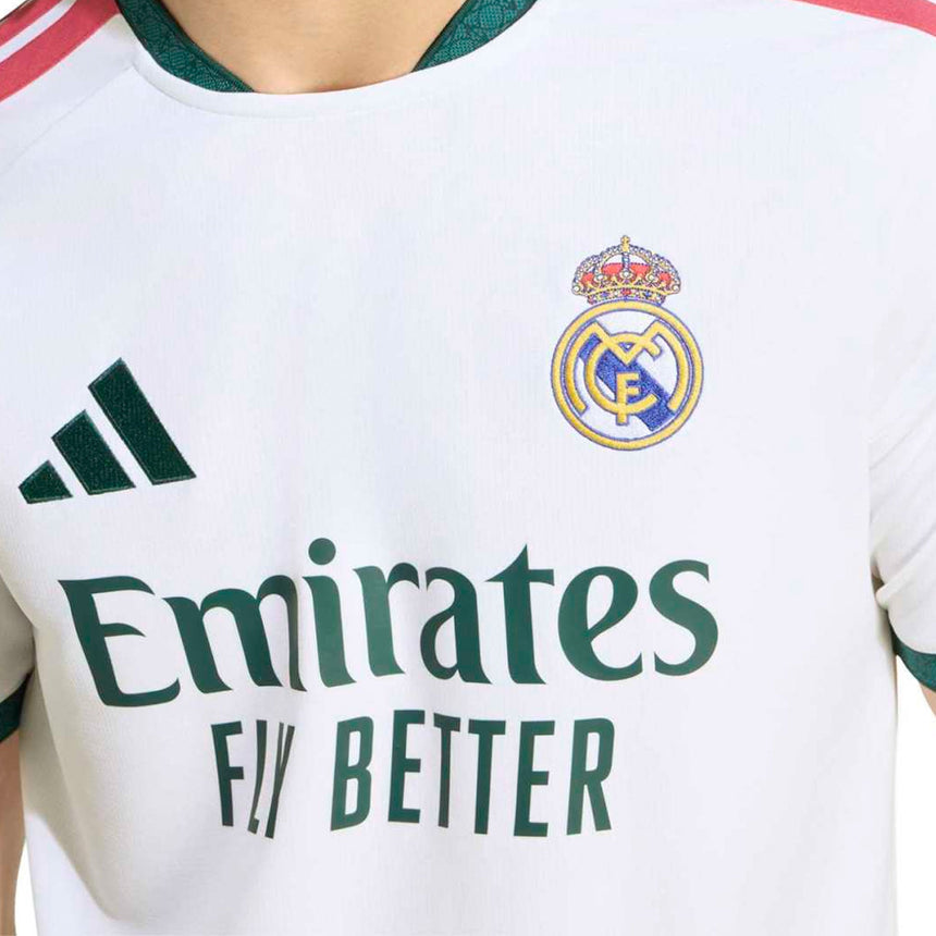 adidas Real Madrid Men's Home Stadium 2026/27 Jersey White Crest