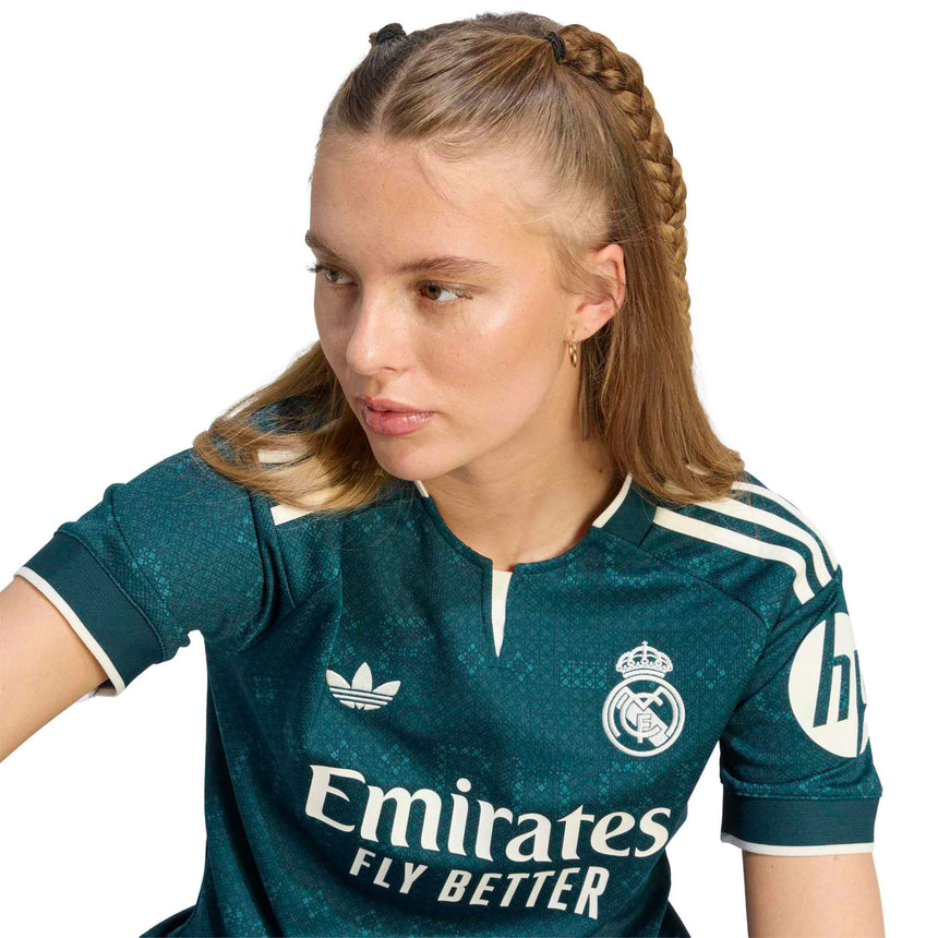 adidas Real Madrid Women's Away Stadium 2026/27 Jersey Green Crest