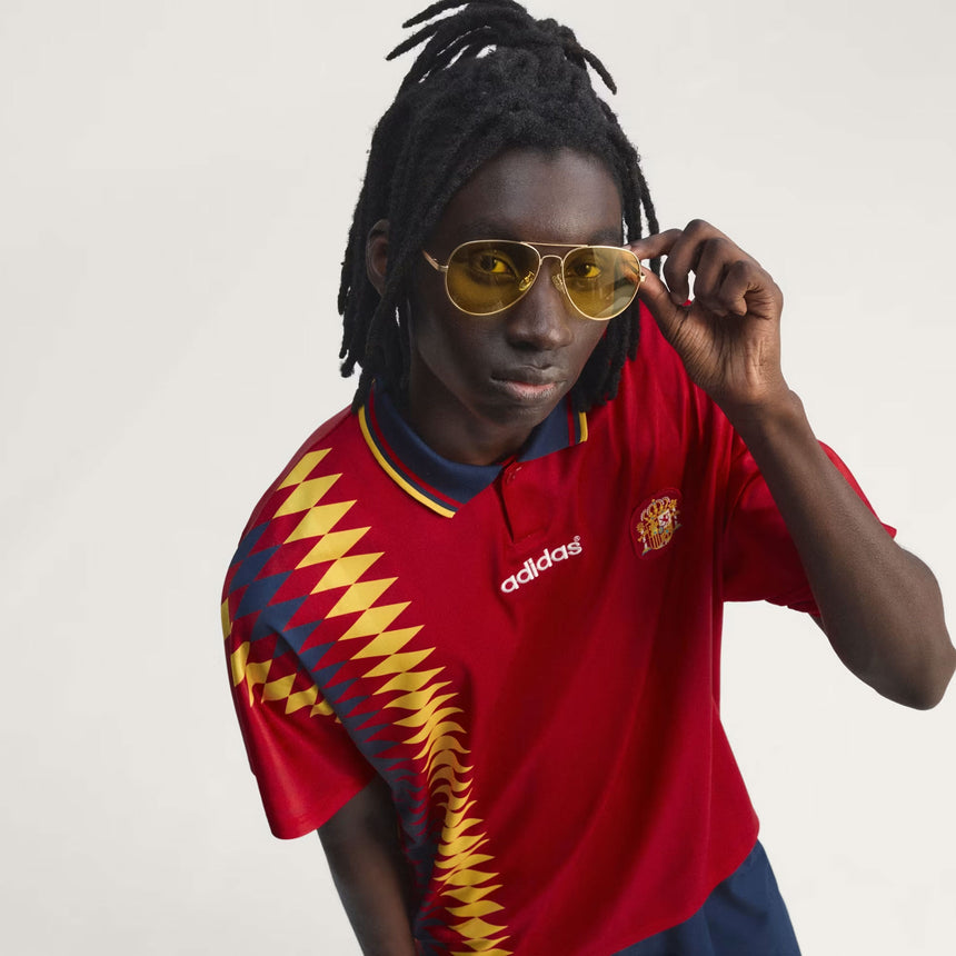 adidas Spain Men's Home 1994 Jersey Red Model