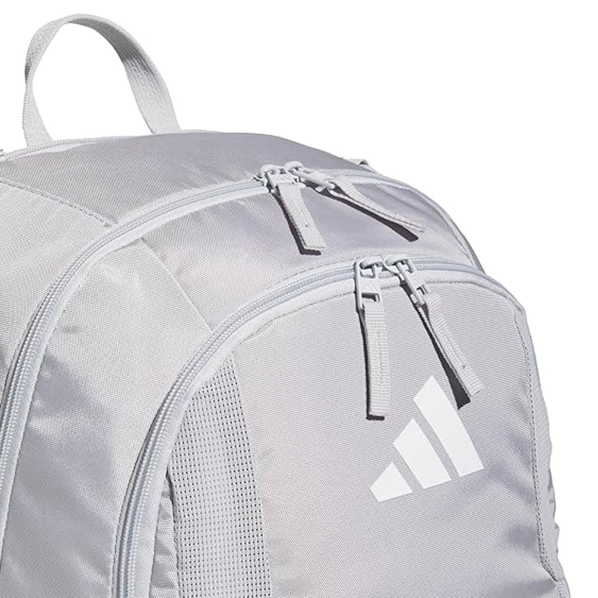 adidas Stadium 4 Backpack Grey Zipper
