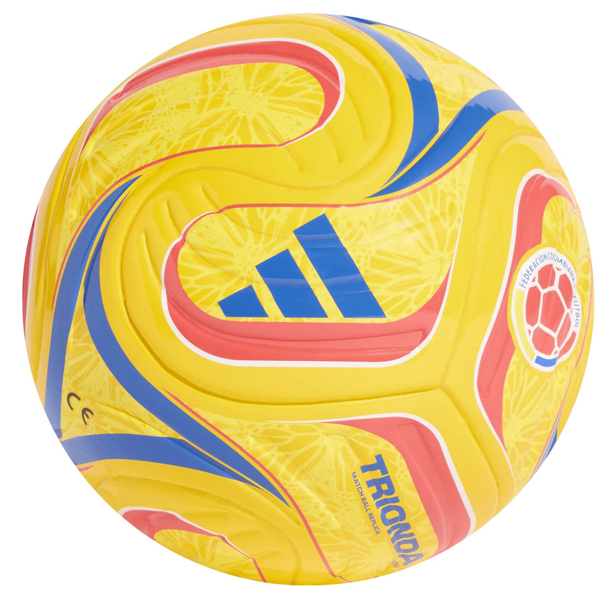 adidas Trionda World Cup 2026 Colombia Mini Ball Yellow/Red/Blue Front