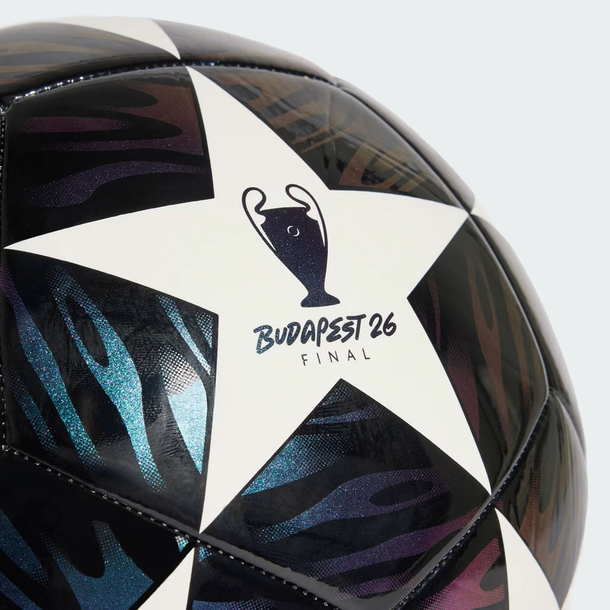 adidas UCL Club Ball Black/White/Purple Crest