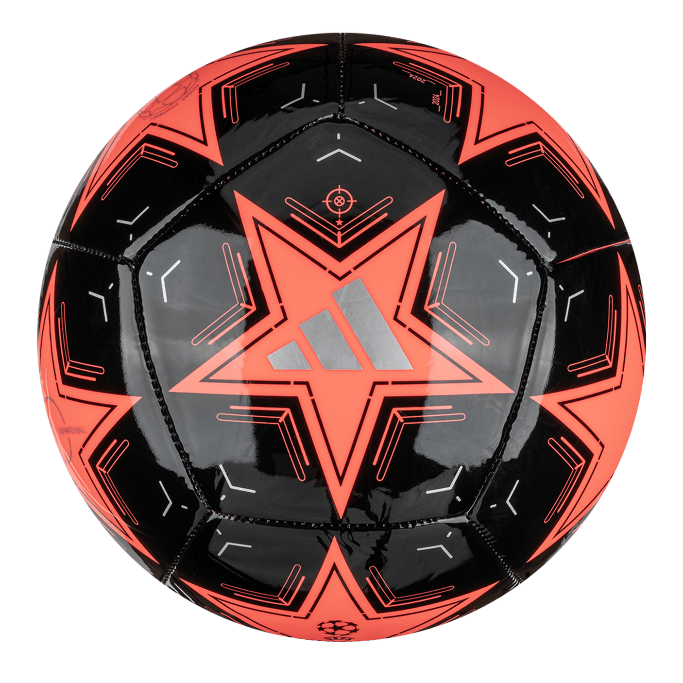 adidas UCL Club Ball Turbo/Black Back