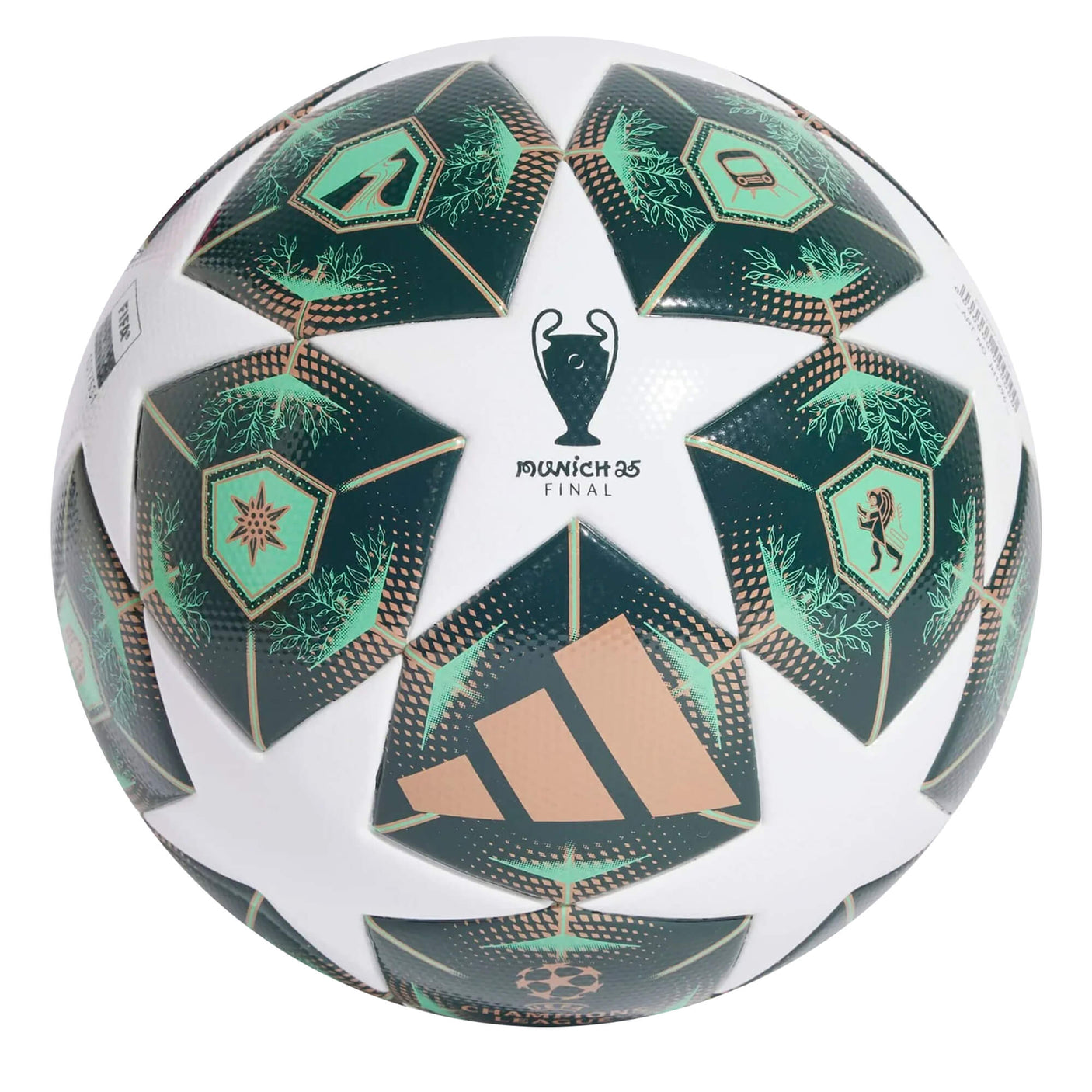 adidas UCL Knockout Stages 2025/26 Mini Ball Green/White
