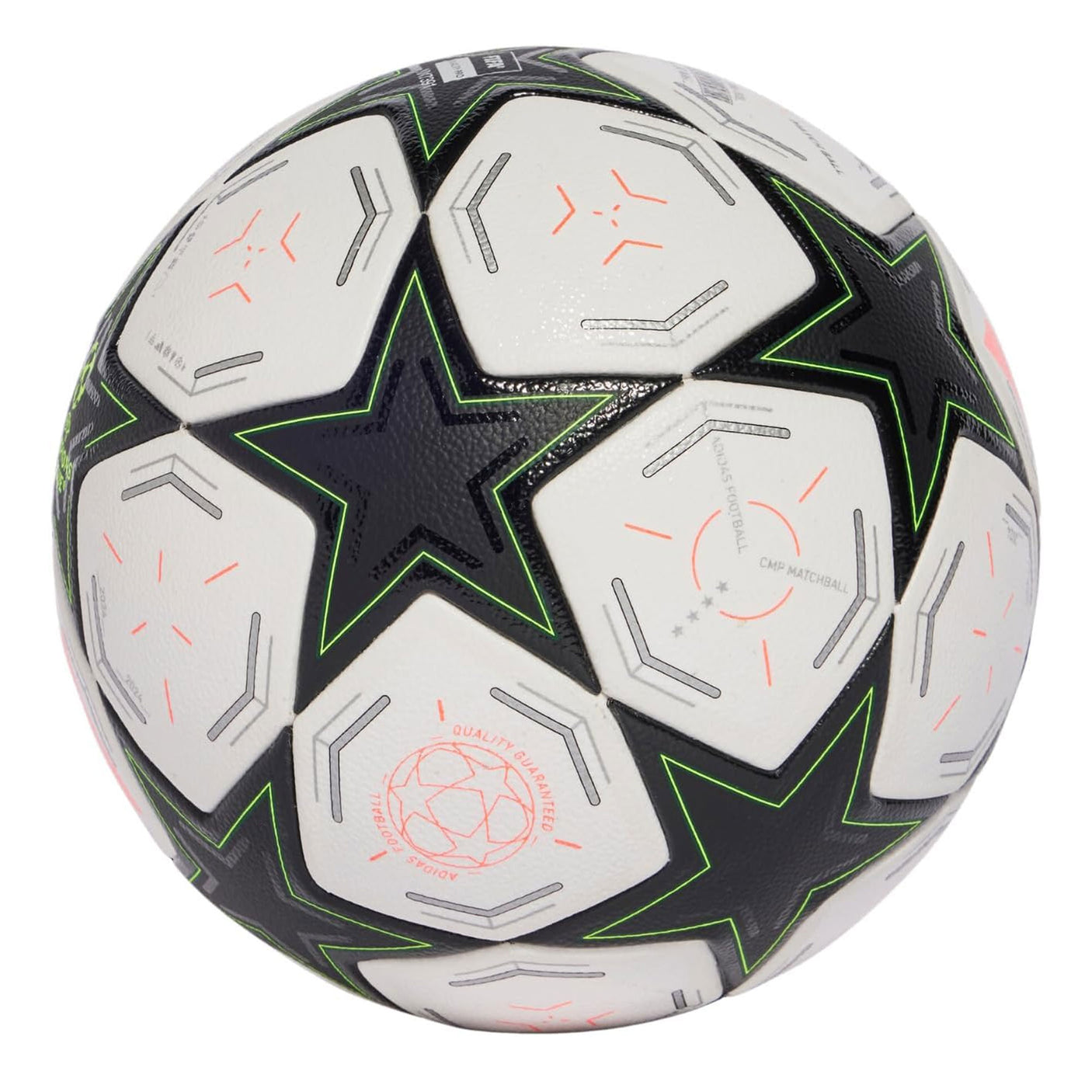 adidas UEFA Champions League 2024/25 Competition Ball White/Black/Platinum Metallic Back