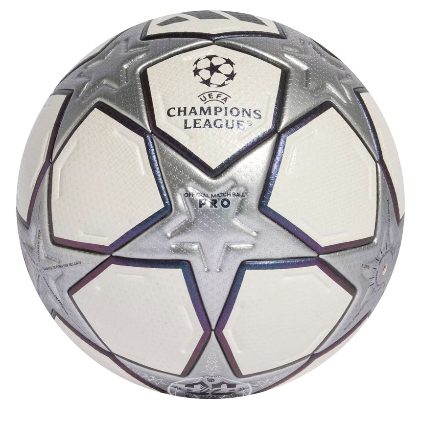 adidas UEFA Champions League Pro 3'rd Ball White/Silver/Black Back