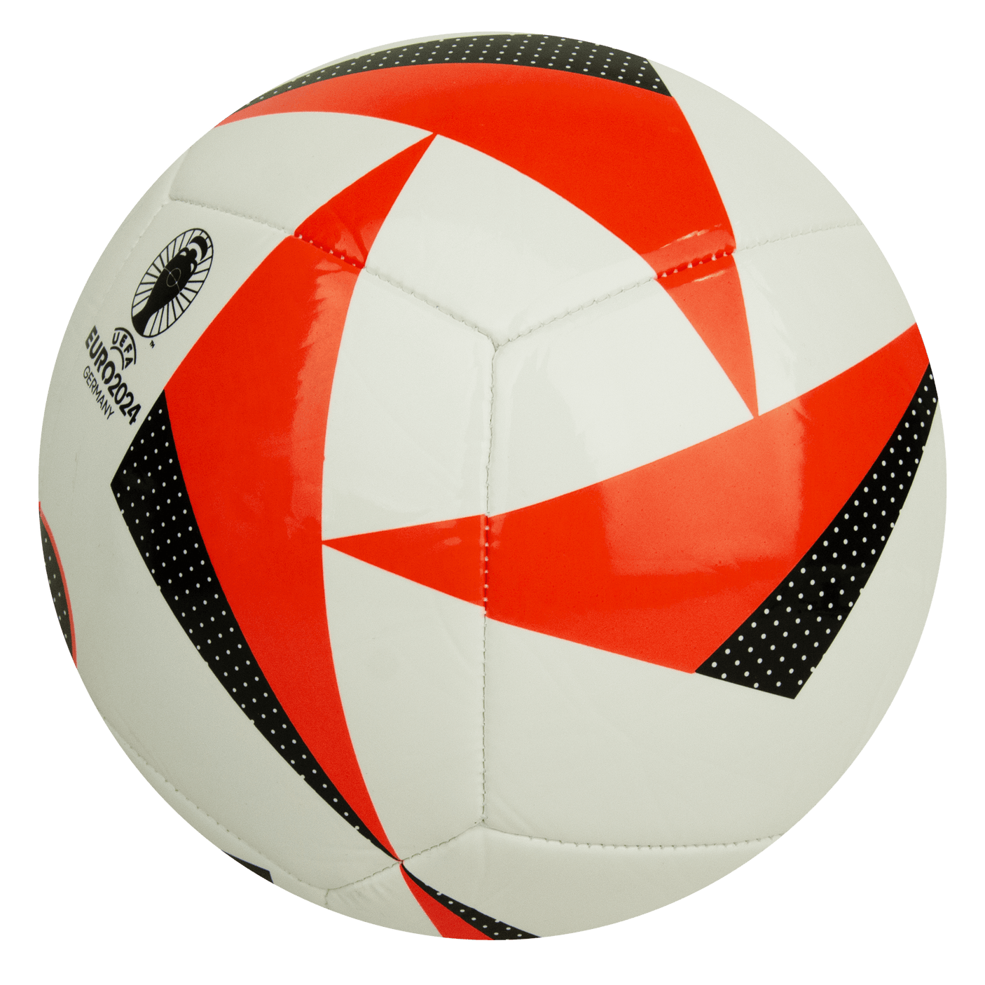 adidas UEFA Euro 2024 Club Ball White/Red Back