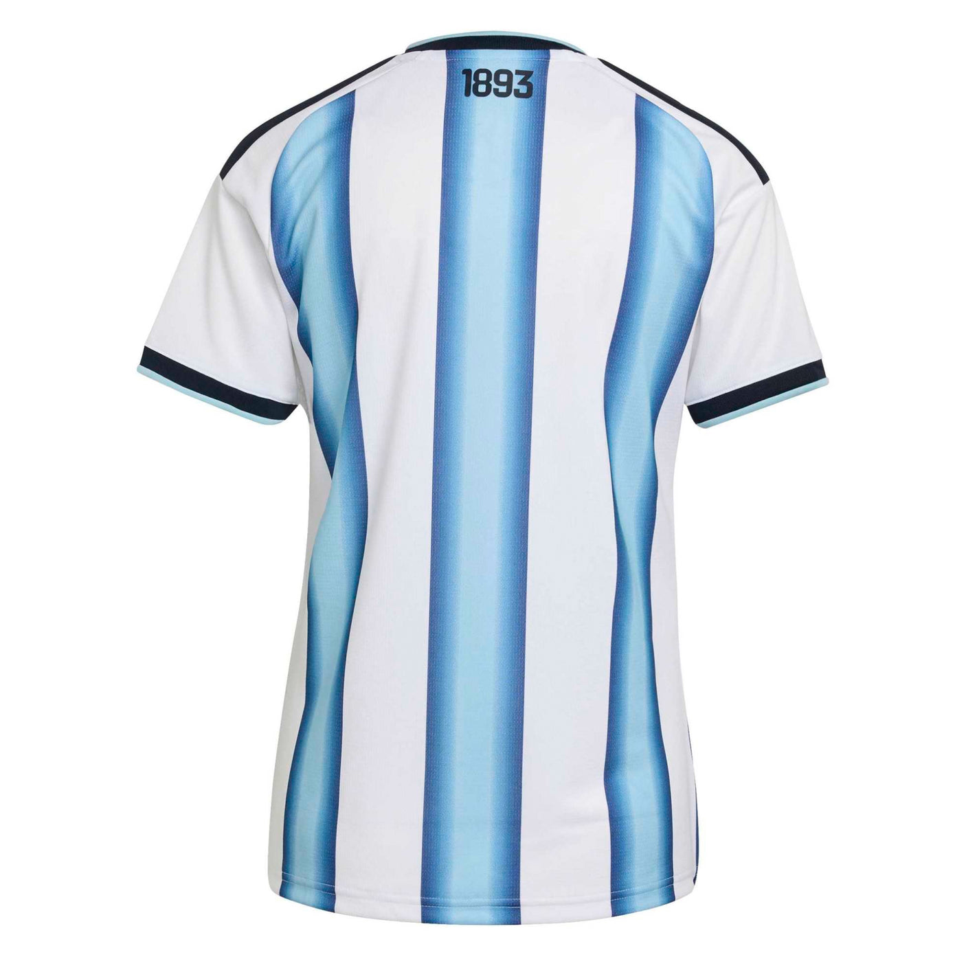 adidas Women's Argentina World Cup 2026 Home Jersey White/Sky Blue Back