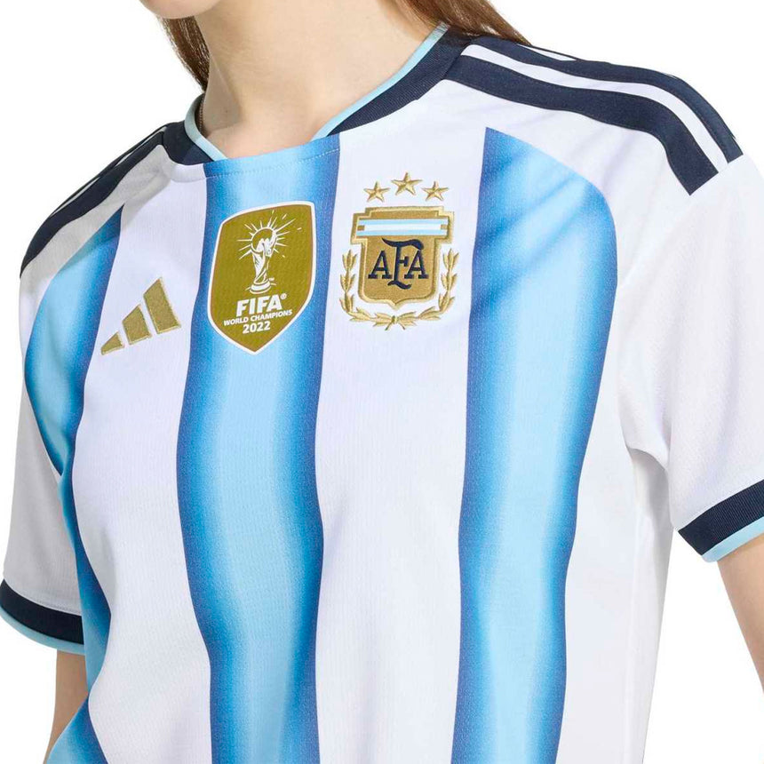 adidas Women's Argentina World Cup 2026 Home Jersey White/Sky Blue Crest