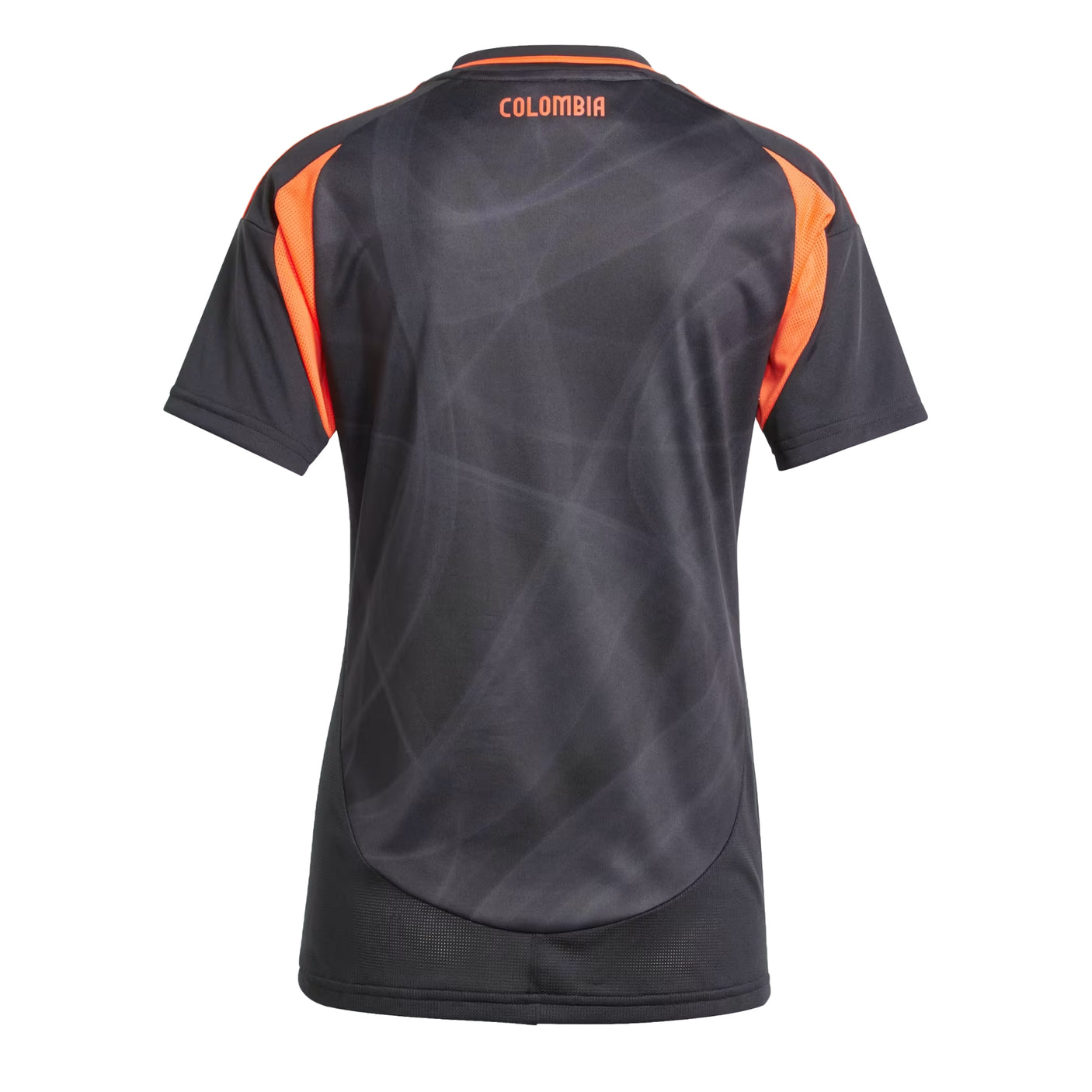 adidas Women's Colombia 2024/25 Away Jersey Black/Orange Back