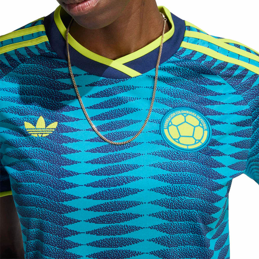adidas Women's Colombia World Cup 2026 Away Jersey Blue Crest